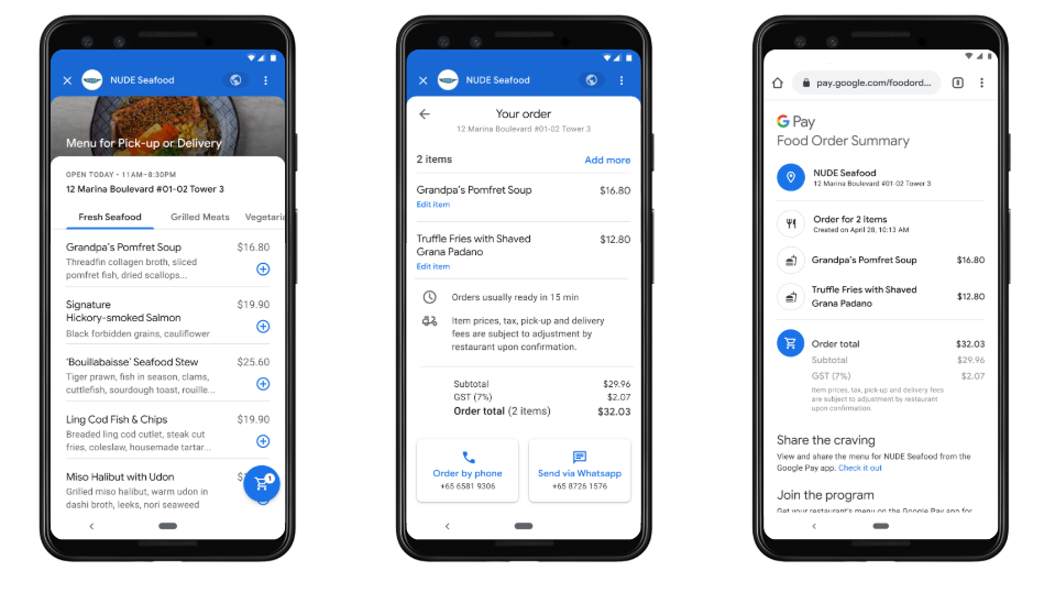 Google Pay now offers a free menu discovery feature for food establishments - register here! Google Pay now offers a free menu discovery feature for food establishments - register here! - Alvinology