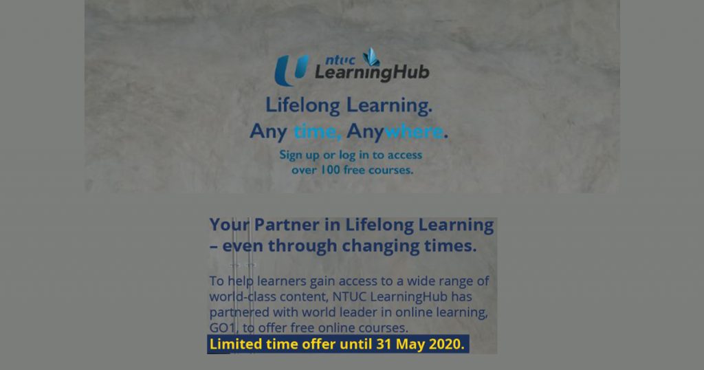 Make quality use of your free time this Circuit Breaker period with NTUC’s over 100 free online courses - Alvinology