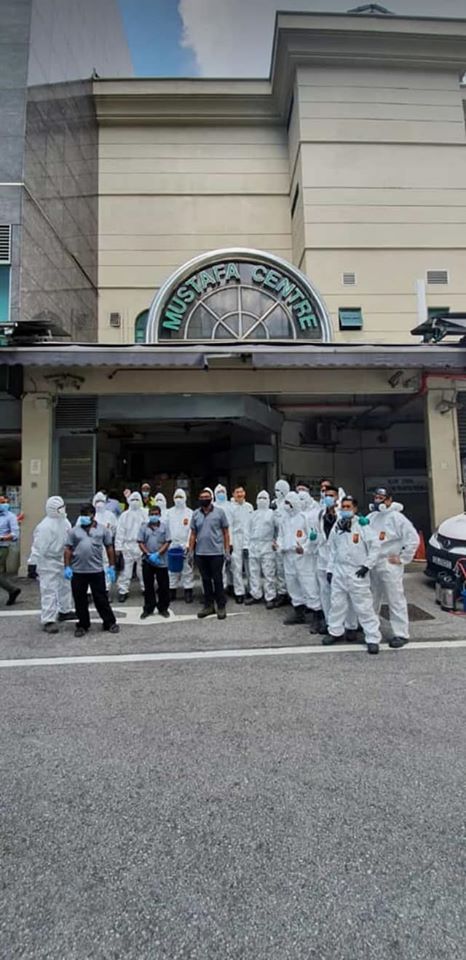 Mustafa shuts down until April 17, disinfection team moves in - Alvinology