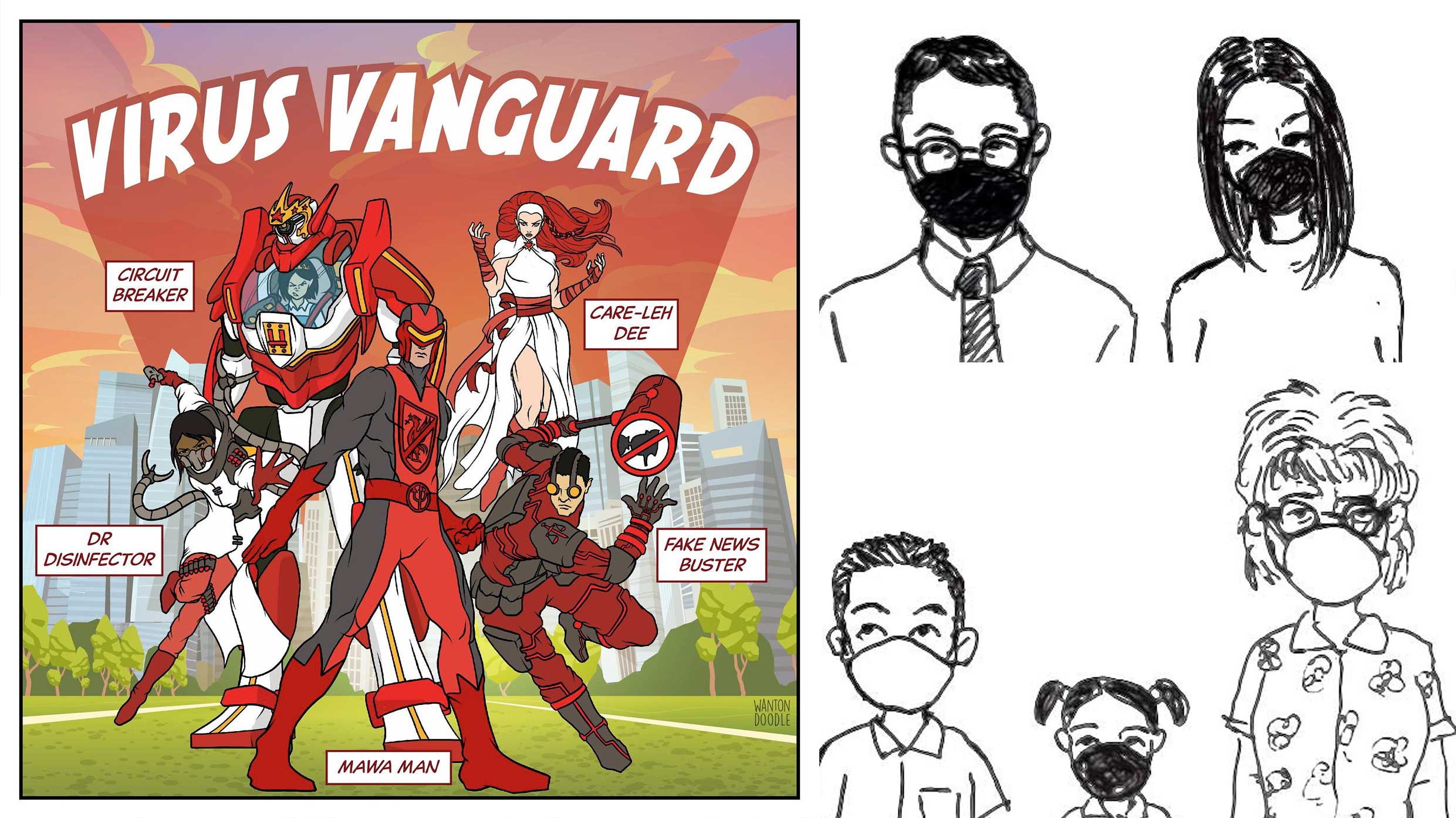 Virus Vanguards, Meet the Simple Tans - Alvinology