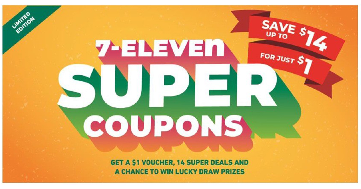 Get 7-Eleven’s $1 Coupon Booklet and get a chance to win 2 sets of iPhone 11 Pro and iPad Pro - Alvinology