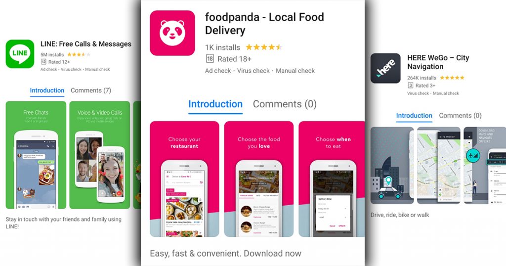 Here WeGo, LINE, FoodPanda and more apps are now available on Huawei’s AppGallery - Alvinology