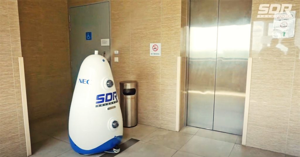 World’s First Self-Cleansing Disinfecting Robot is here and it’s made in Singapore - Alvinology