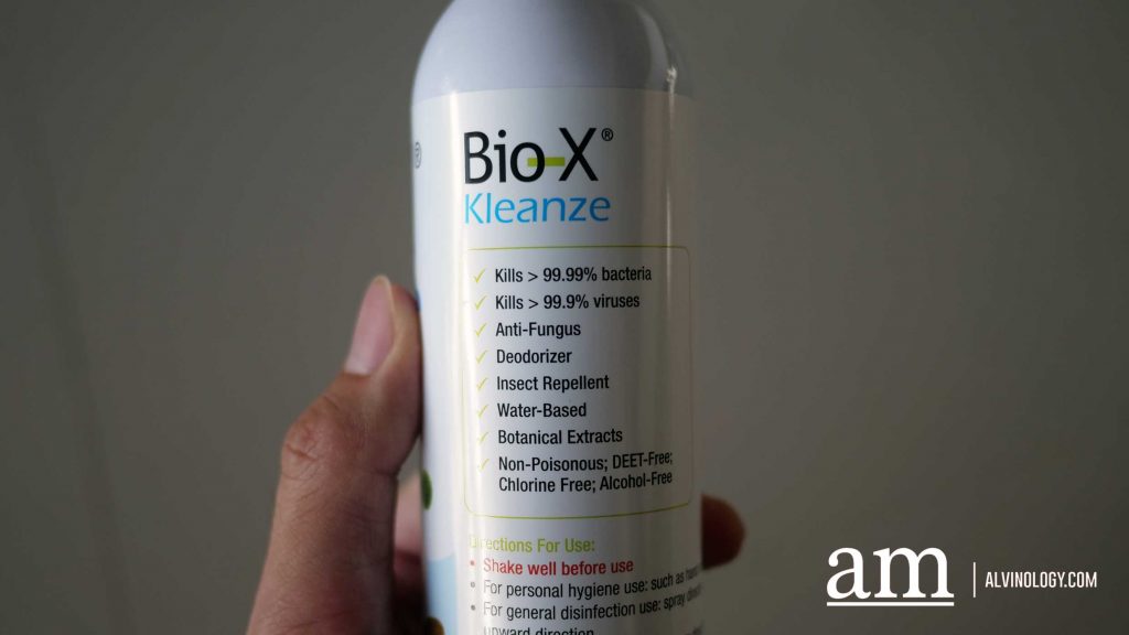 Protect against both Mosquitoes and Viruses with one Spray from Bio-X - Alvinology