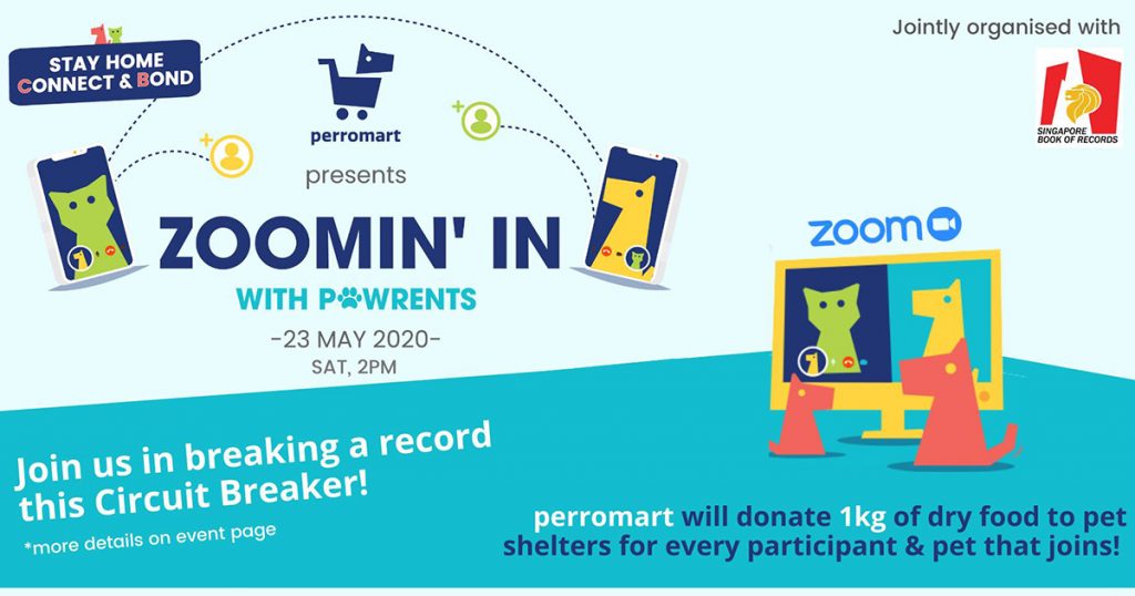 Calling all pet owners to join the 23 May perromart – 1kg of food will be donated to animal shelters for every participant! - Alvinology