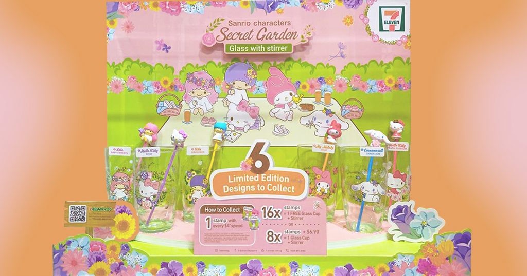 Sugoi! Japan’s Sanrio Secret Garden Collectables arrive at 7-Eleven Singapore - Alvinology