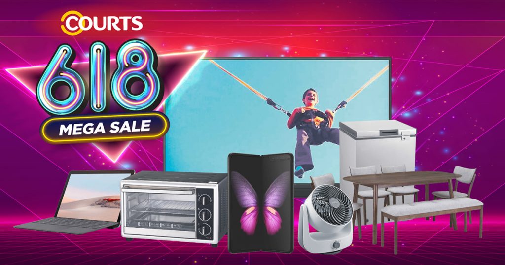 [PROMO CODE INSIDE] COURTS’ Mega 618 Sale kicks off today with tons of crazy discounts to offer! - Alvinology