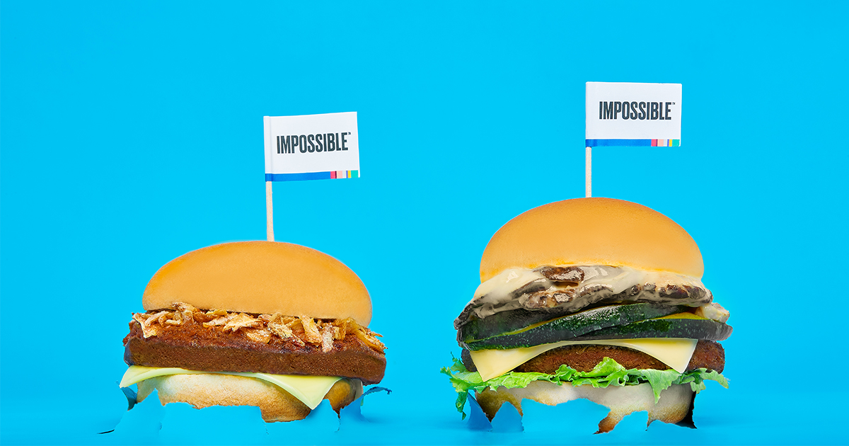 Classic Impossible Burger and the Pumpkin Mushroom Impossible Burger are now available at MOS Burger! - Alvinology