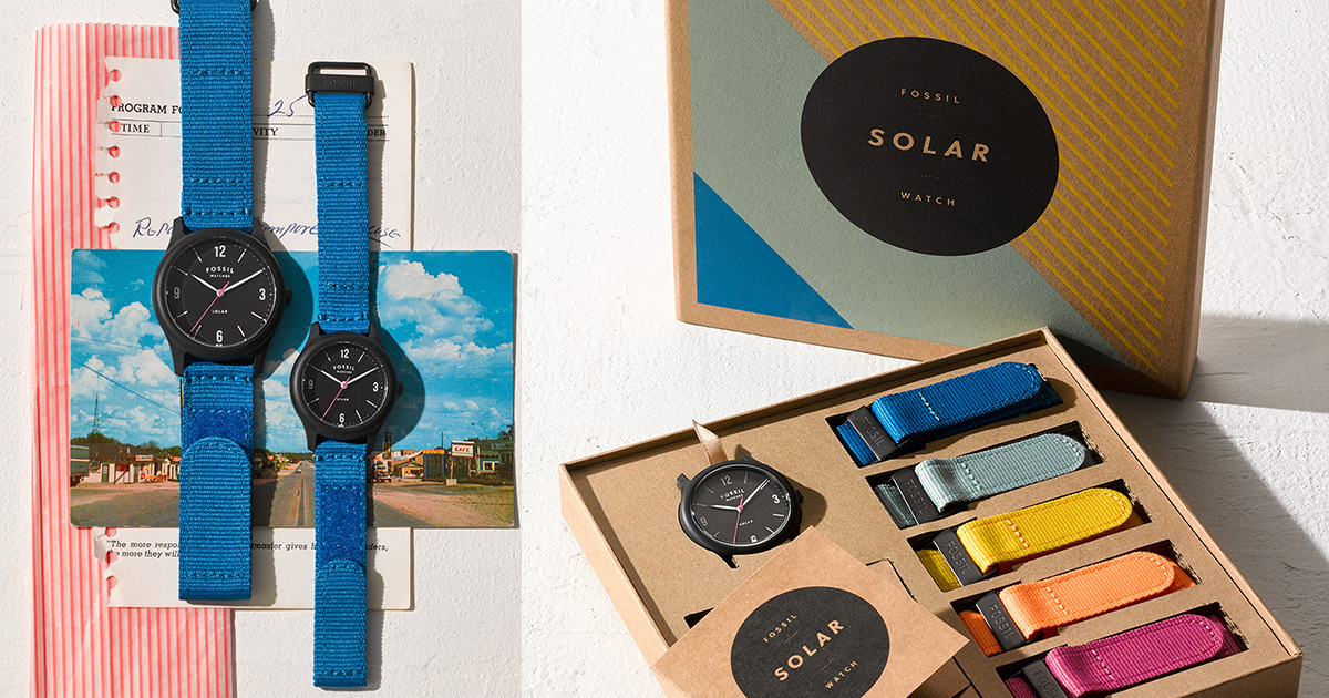 Fossil will plant a tree for every purchase of its newly launched Limited-Edition Solar Watch - Alvinology