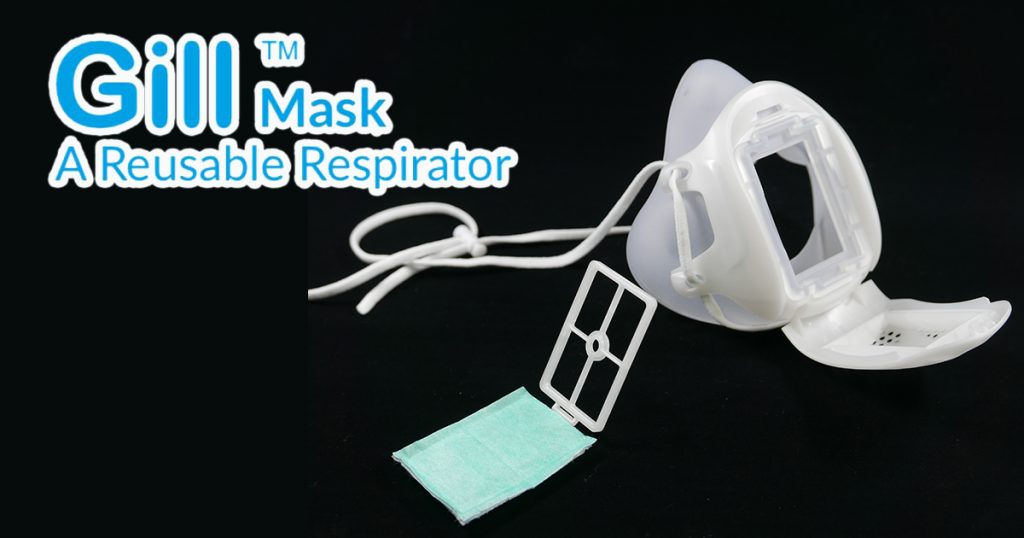 This Singapore-designed Reusable Respirator Gill Mask can be used daily for two years! - Alvinology