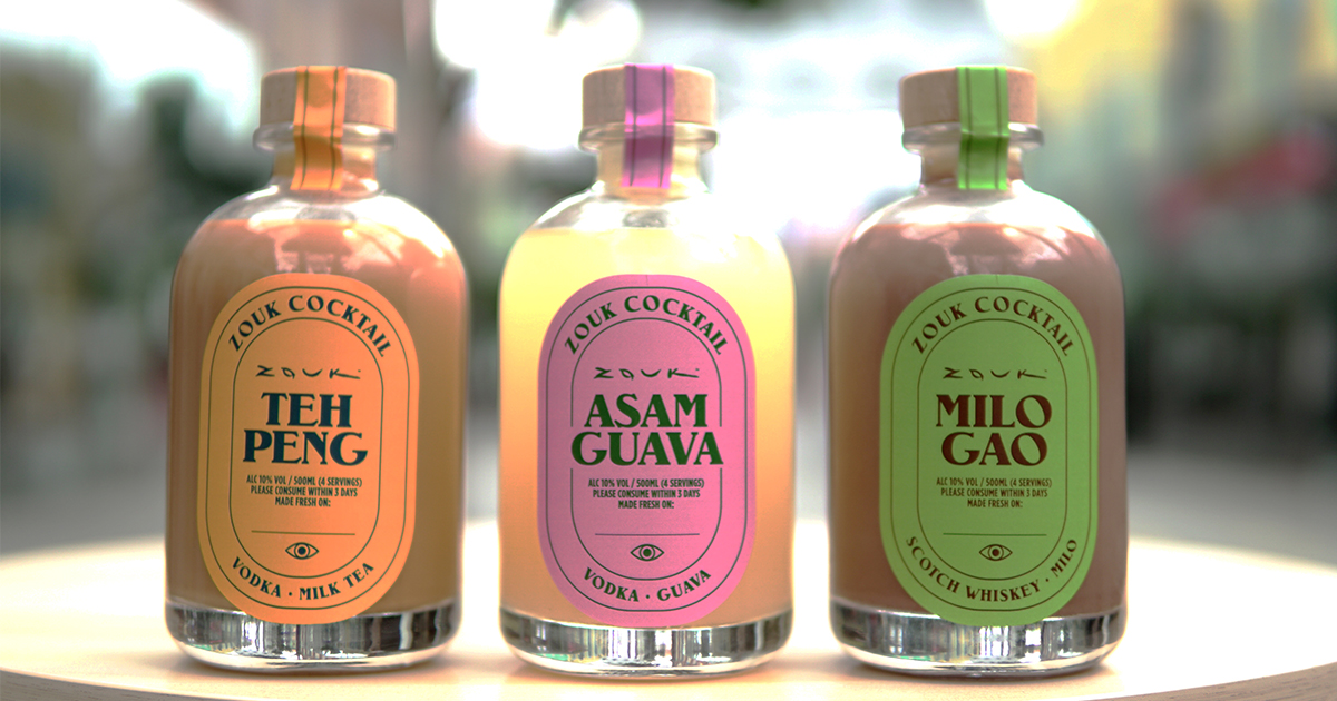 [PROMO INSIDE] Zouk’s new Bottled Cocktails are easy to carry and can satisfy a group of four! - Alvinology
