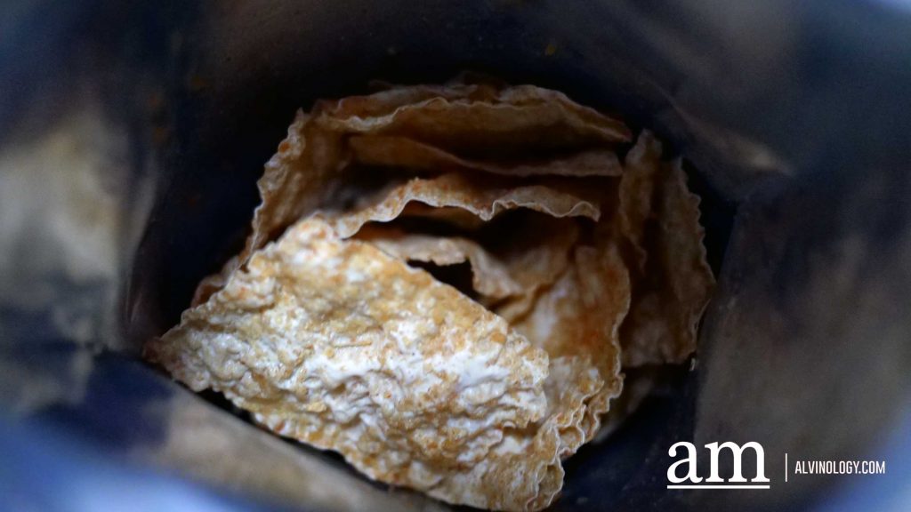 Fǔpí (腐皮) Beancurd Skin Snack - it's like fun-flavoured niang Doufu in a packet - Alvinology