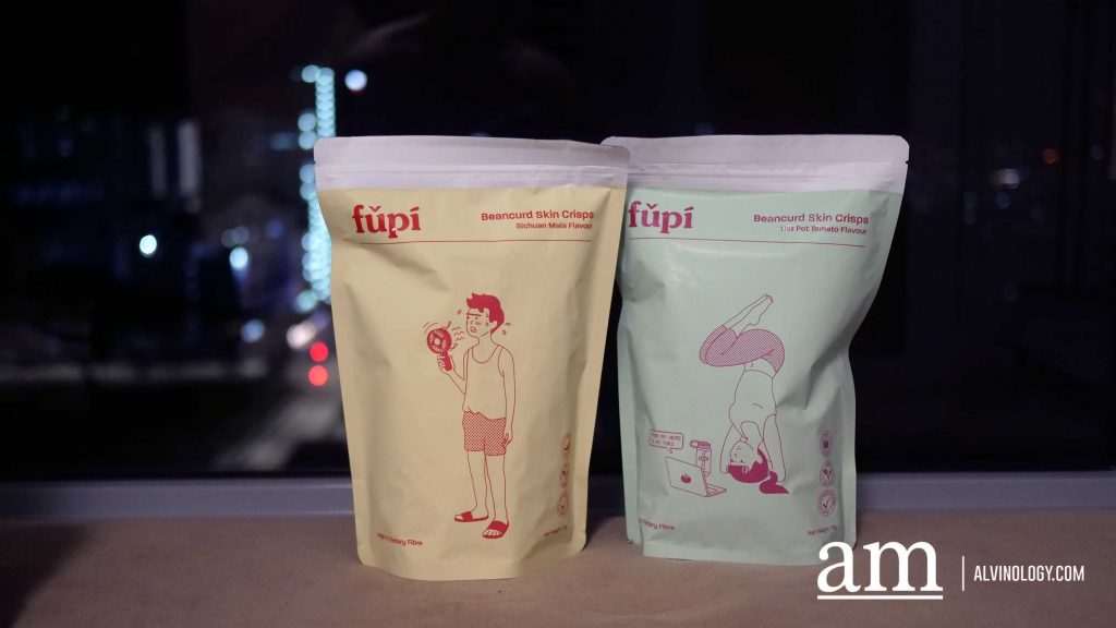 Fǔpí (腐皮) Beancurd Skin Snack - it's like fun-flavoured niang Doufu in a packet - Alvinology