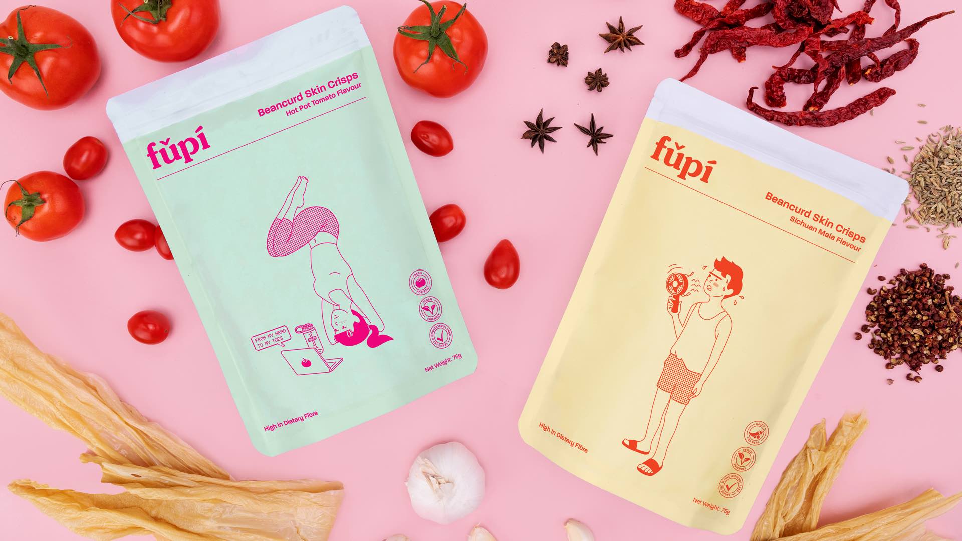 Fǔpí (腐皮) Beancurd Skin Snack - it's like fun-flavoured niang Doufu in a packet - Alvinology
