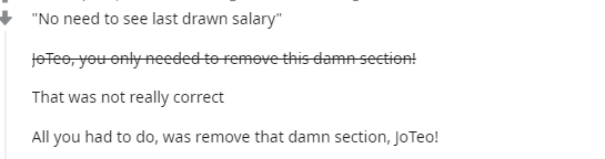 Netizens call out government website asking applicants for last drawn salary - Alvinology