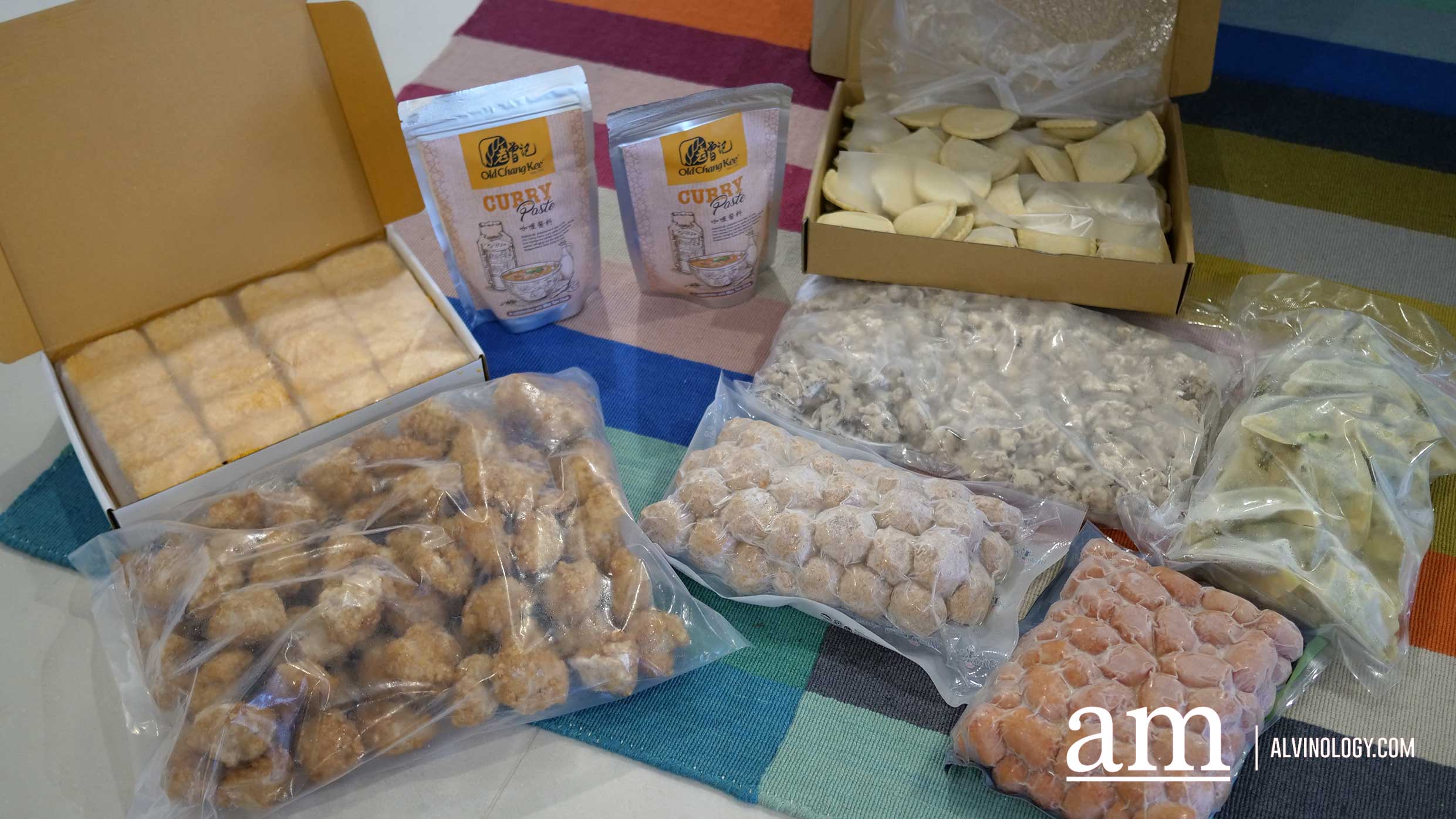 Make your own Old Chang Kee snacks with their islandwide frozen food delivery in Singapore - Alvinology