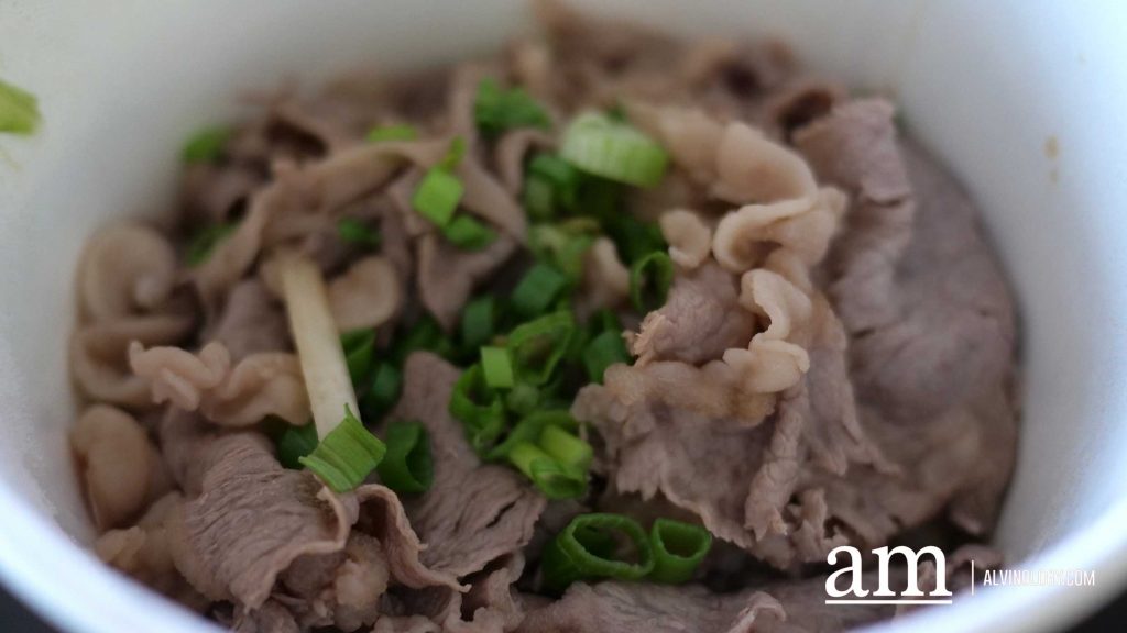 鲜淮山牛肉青龙菜 Wagyu Beef with Nagaimo and Green Dragon Vegetables