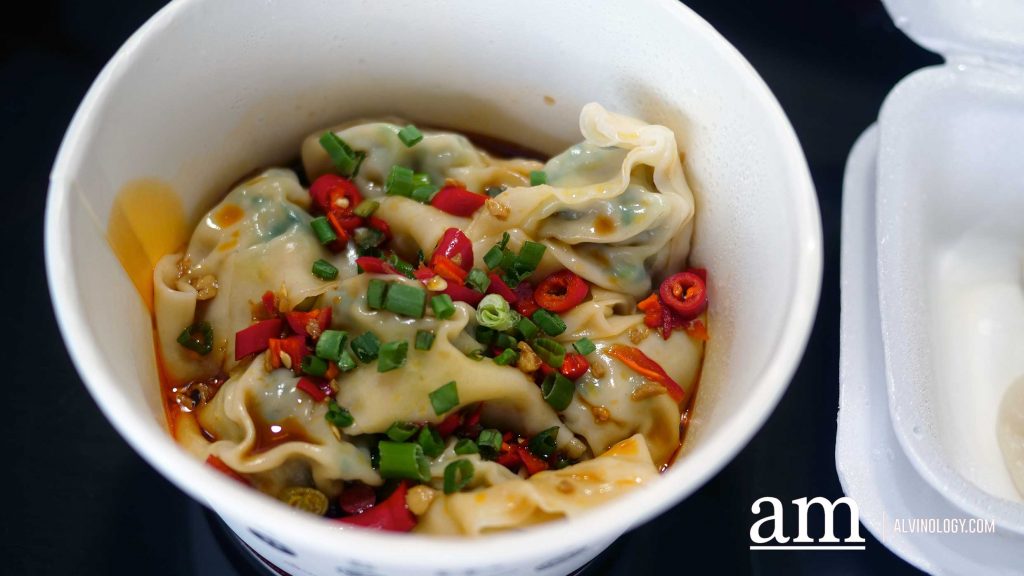 3. 红油抄手 Chili Oil Wanton x 8 pieces  