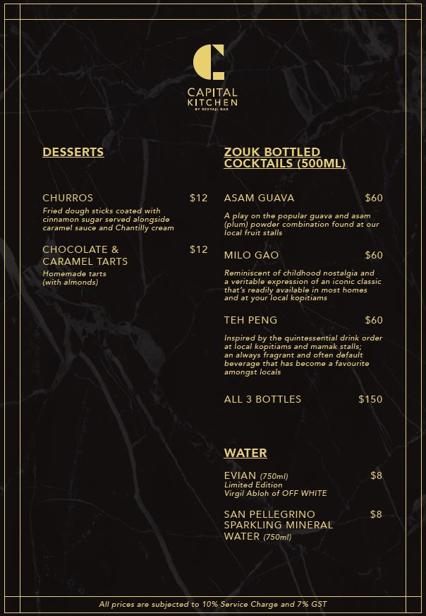 Zouk Group introduces Capital Kitchen – a unique pop-up dining concept with new innovative offline and online menu! Zouk Group introduces Capital Kitchen – a unique pop-up dining concept with new innovative offline and online menu! - Alvinology