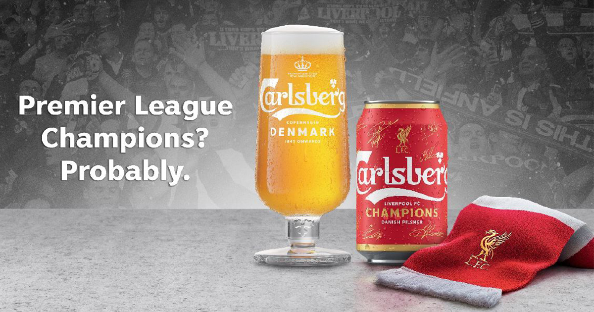 Carlsberg launches limited edition Liverpool FC ‘Champions Can’ in Singapore to celebrate the club’s title win! - Alvinology