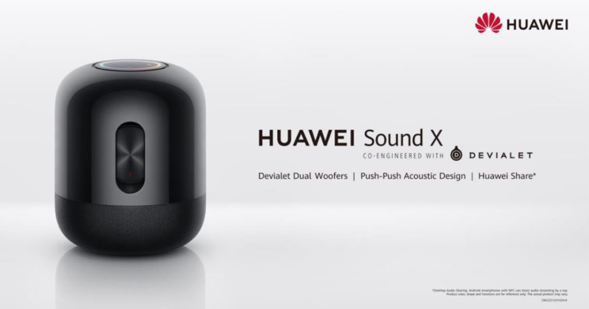 Huawei Sound X – own the first-ever dual subwoofer Hi-Fi speaker with premium design for only S$498 - Alvinology
