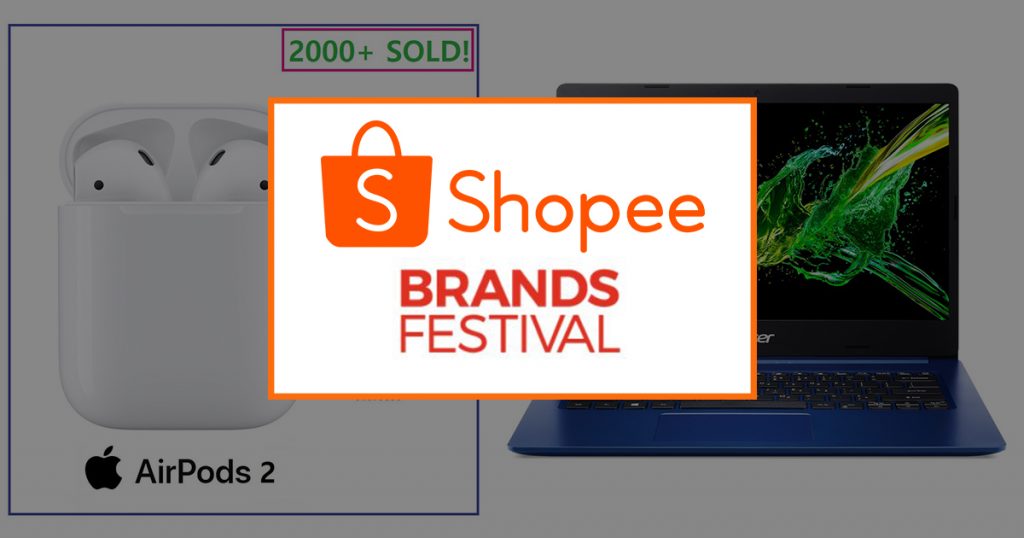 Shopee Brands Festival – enjoy up to 70% off on your favourite brands on Shopee! - Alvinology