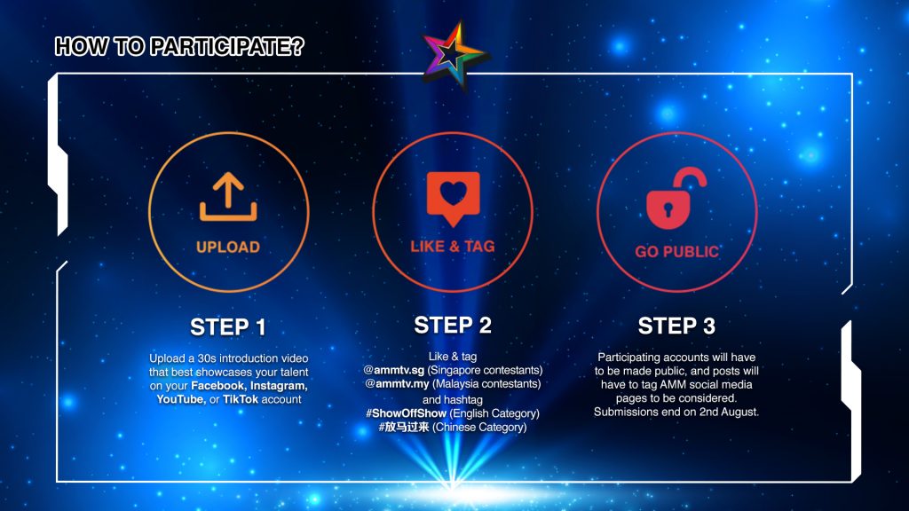 The “Show Off Show”- Jack Neo is Searching for the next media sensation- Contest Open for joining Now (15 July- 2 Aug 2020)! - Alvinology
