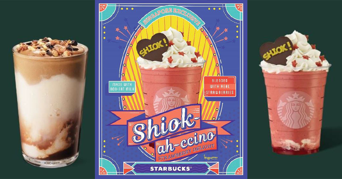 Starbucks gears up for Singapore’s 55th Birthday with local inspired treats - SHIOK-Ah-Ccino! - Alvinology