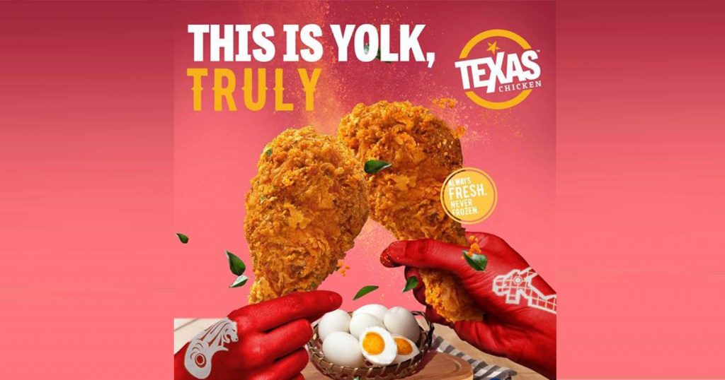 [PROMO] Texas Chicken’s ever-popular REAL Salted Egg Fried Chicken is making a comeback for a limited time only! Don’t miss it! - Alvinology