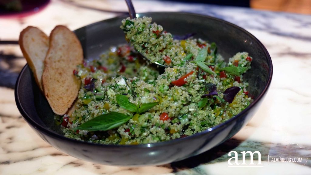 Beast & Butterflies at M Social is now open for dine-in, menu includes unique 3 Cup Lobsters in Claypot Quinoa Tabbouleh - S$14