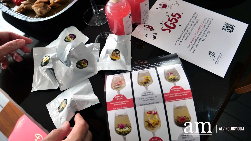 blooming tea“My Fair Lady” from Pétale Tea