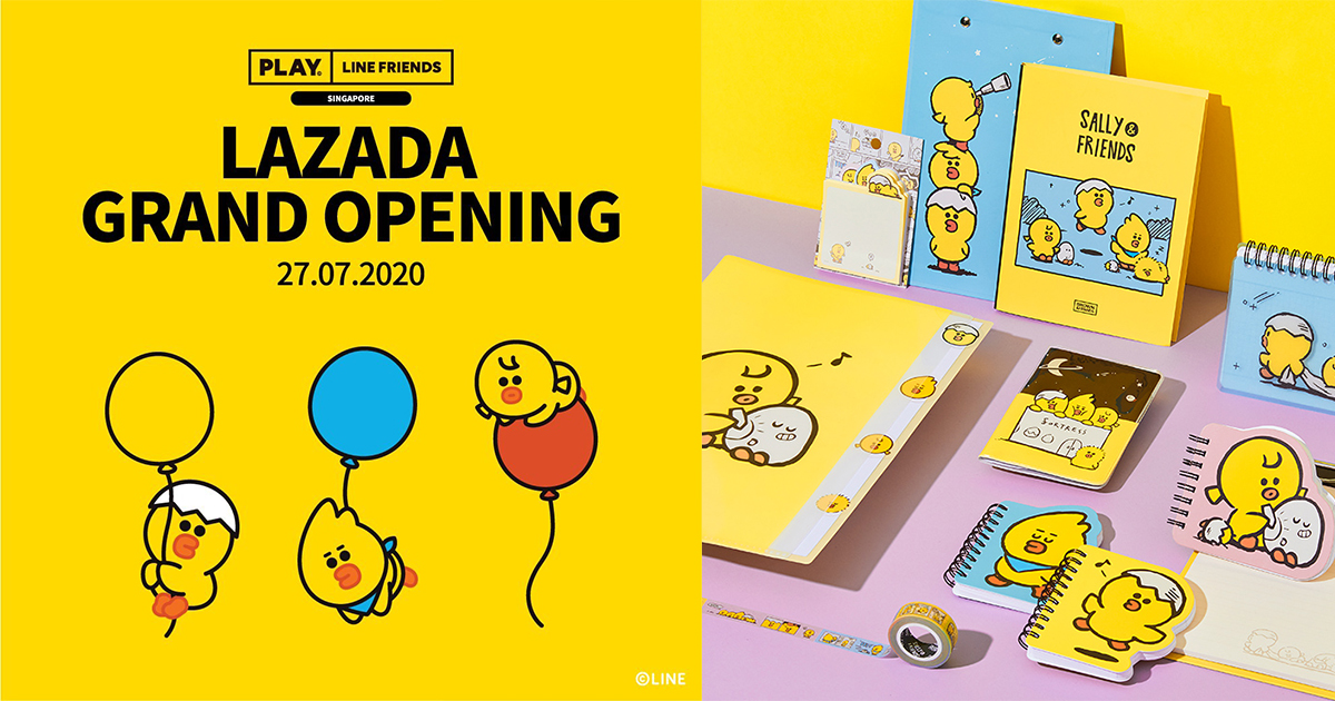 [PROMO] PLAY LINE FRIENDS Online Flagship store launches on LAZADA today – 30% off on selected items! - Alvinology
