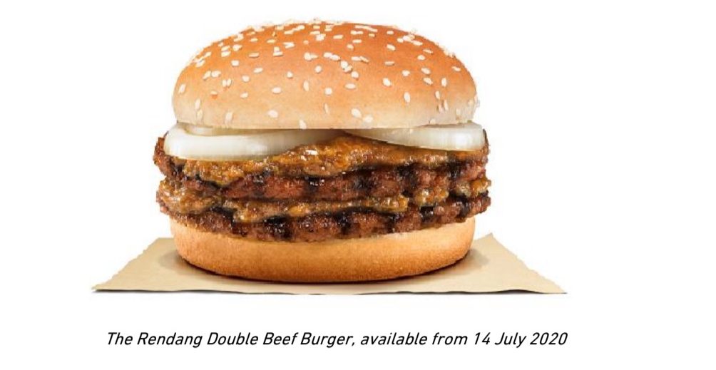 XXL Rendang Beef Burger anyone? Burger King has just upsized their fan favourite for a limited time only - Alvinology
