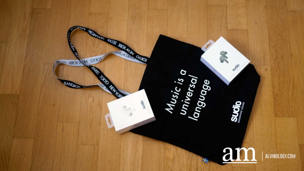 [GIVEAWAY + PROMO CODE] NEW Sudio Ett True Wireless earphones with Active Noise Cancelling - Alvinology