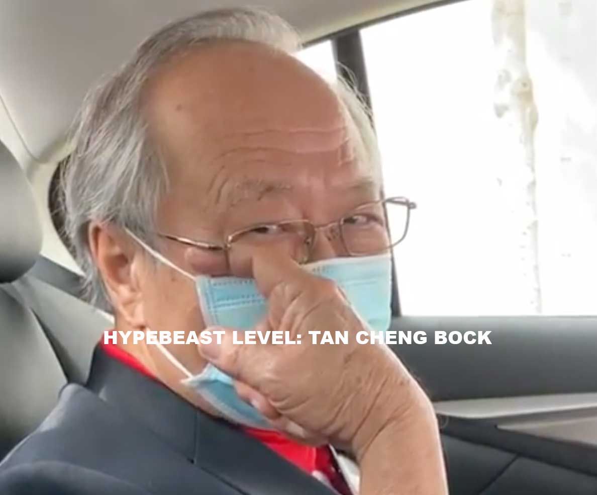 Dr. Tan Cheng Bock is now a Hypebeast Influencer at 80 - Alvinology