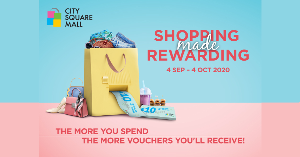 Start September with a Shopping Spree at City Square Mall! The more you spend, the more rewards with 2-hour FREE parking on weekdays! - Alvinology