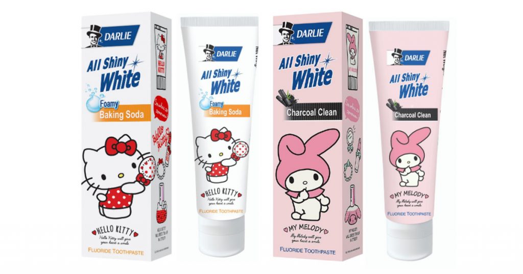 Brush your teeth with an overload of cuteness with the new limited-edition Darlie All Shiny White Sanrio Toothpaste – available on 1 September! - Alvinology