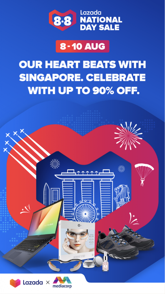 National Day Mega Sale – Here’s your cheat list of every promotion available on Lazada this 8 – 10 August! - Alvinology