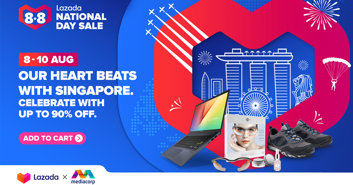 National Day Mega Sale – Here’s your cheat list of every promotion available on Lazada this 8 – 10 August! - Alvinology