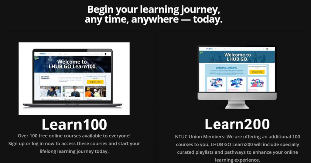 NTUC LearningHub offers over S$1-million worth of access to free courses for six months - Alvinology