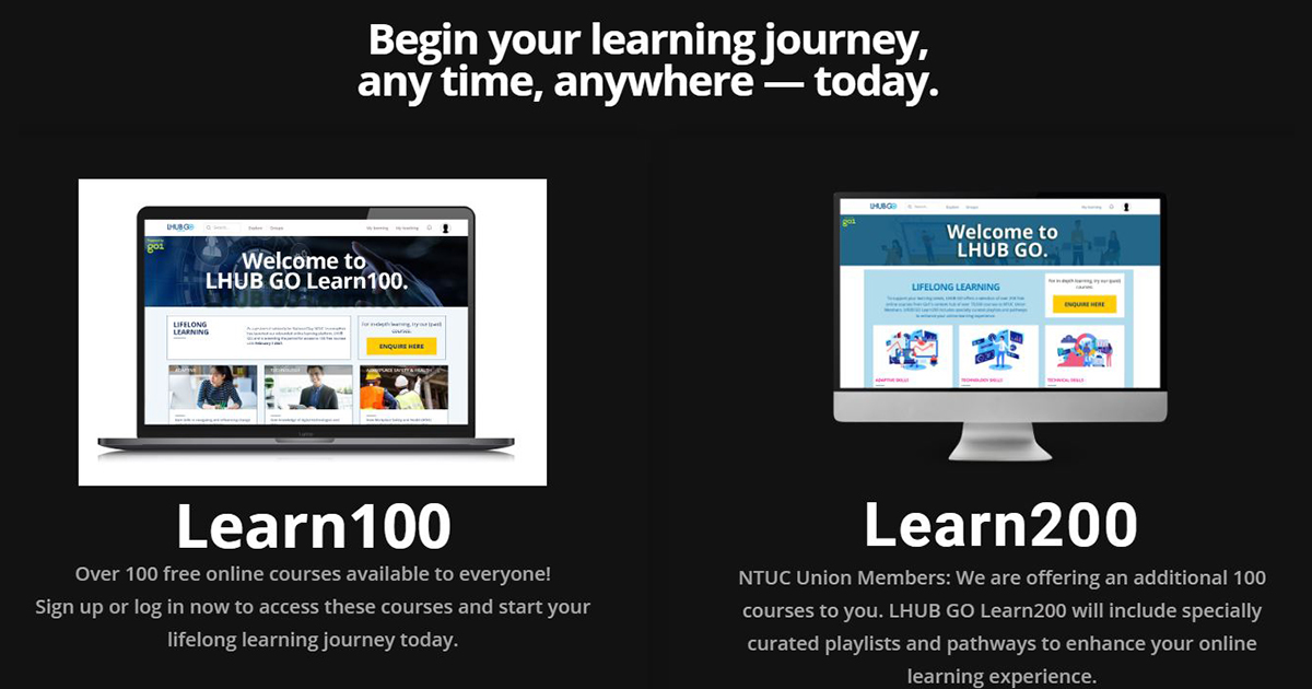 NTUC LearningHub offers over S$1-million worth of access to free courses for six months - Alvinology