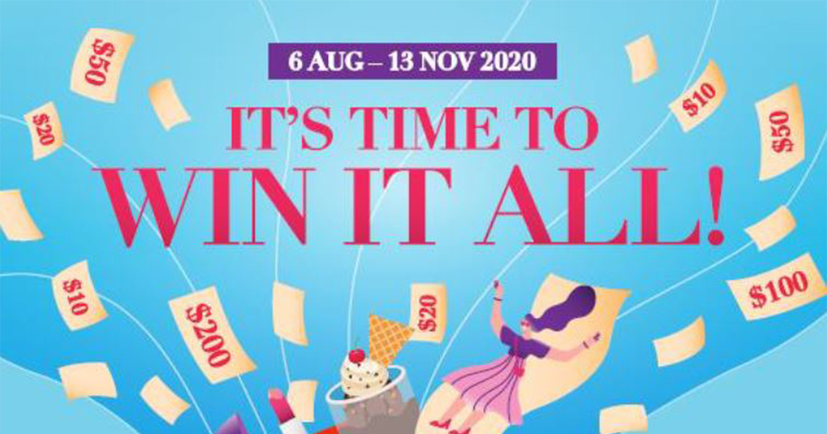 Gifts Galore at VivoCity! Buy gifts for your loved ones and be rewarded with prize vouchers of up to $200! - Alvinology