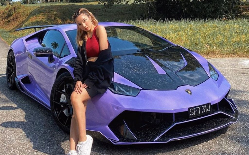 Naomi Neo claps back at comment she can't afford her Lamborghini Huracán on her own - Alvinology