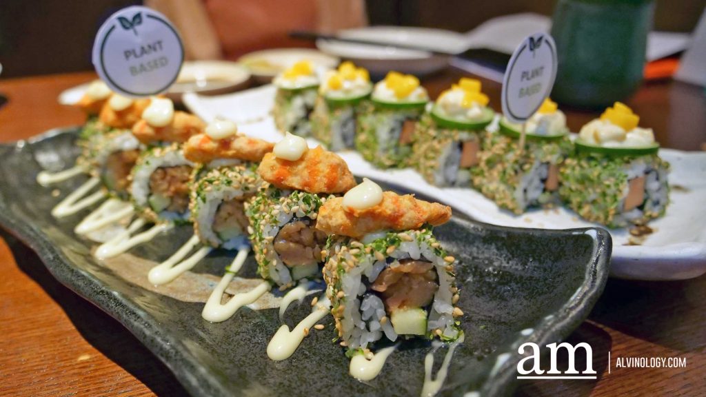 Meat-Free Option: Sushi Tei Debuts Plant-Based Menu - Alvinology