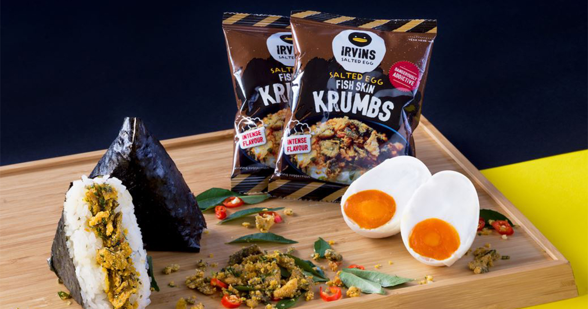 [PROMO INSIDE] 7-Eleven introduces another irresistible onigiri creation - 7-Eleven x Irvins Salted Egg Fish Skin Krumbs Onigiri! - Alvinology