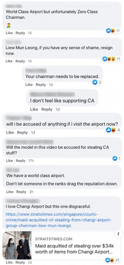 Changi Airport Facebook account bashed over acquitted maid case - Alvinology