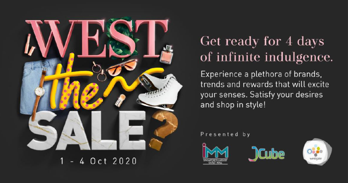 [PROMO CODE INSIDE] A 4-DAY MEGA SALE is happening at three CapitaLand malls in the West! Expect up to 90% off and awesome shopping rewards! - Alvinology