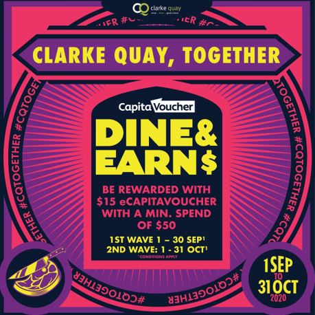 [PROMO CODE INSIDE] Clarke Quay unveils 3+1 Promotion and a CapitaStar Promo Code that lets you earn 5,000 points instantly! - Alvinology