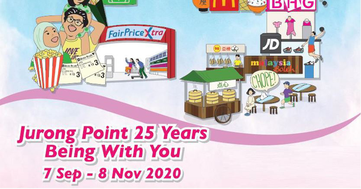 [PROMO] Jurong Point celebrates 25 years with instant cash savings, discounts, and prizes! Here’s everything you need to know - Alvinology