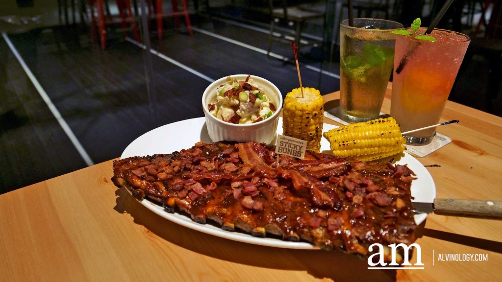 Love Meat to the Extreme? Try Morganfield's NEW Bourbon Bacon Sticky Bones - Alvinology